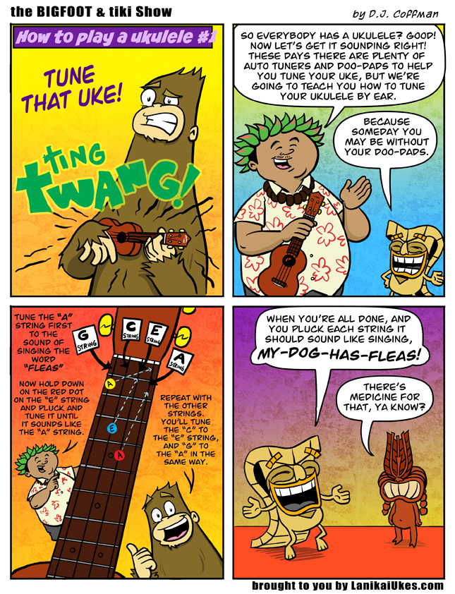Learn Ukulele #1 How to Tune Your Ukulele